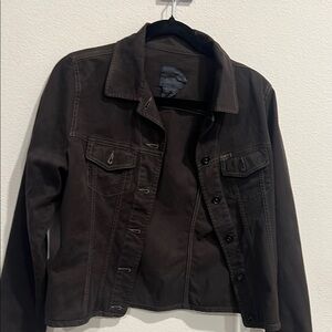Faconnable Charcoal Denim Jacket